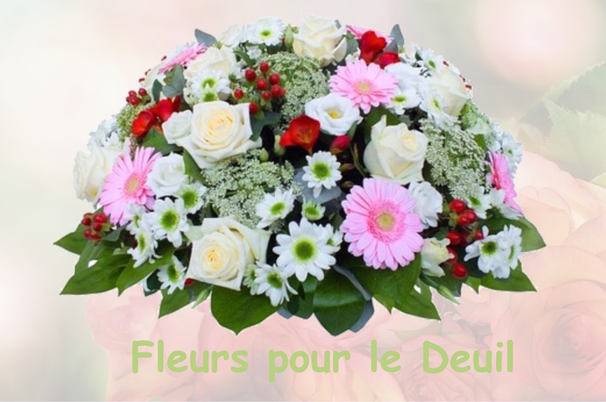 fleurs deuil AURIBEAU-SUR-SIAGNE